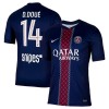 Maglia ufficiale Paris Saint Germain Desire Doue 14 Casa 2025-26 per Uomo